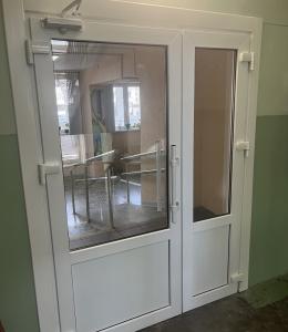 Входные пластиковые двери