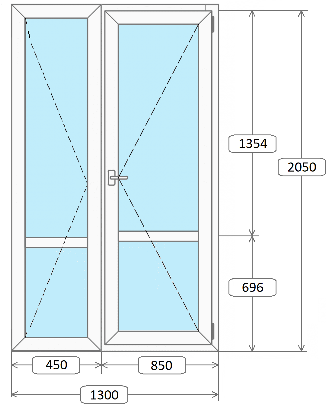 дверь входная пвх недорого
