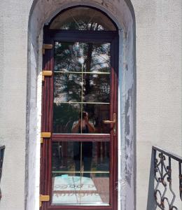 Входные пластиковые двери для дома