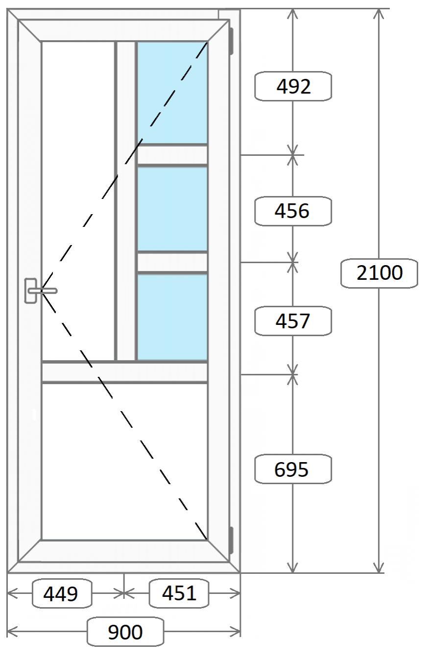 дверь входная пвх недорого