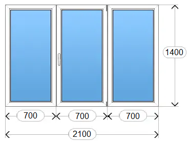 Окно Kommerling №11