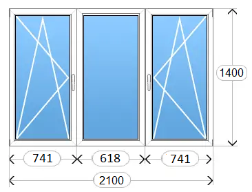 Окно Krauss №14