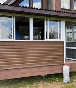 цена на остекление террасы