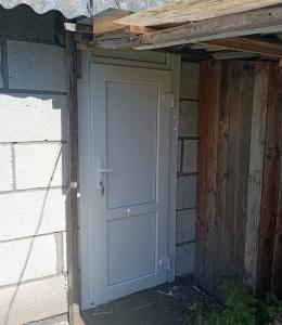 Входные пластиковые двери для дома