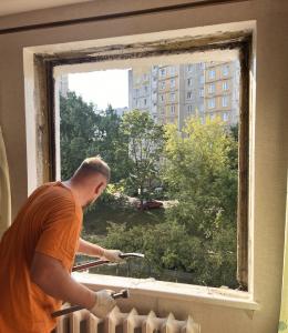 Установка окон ПВХ