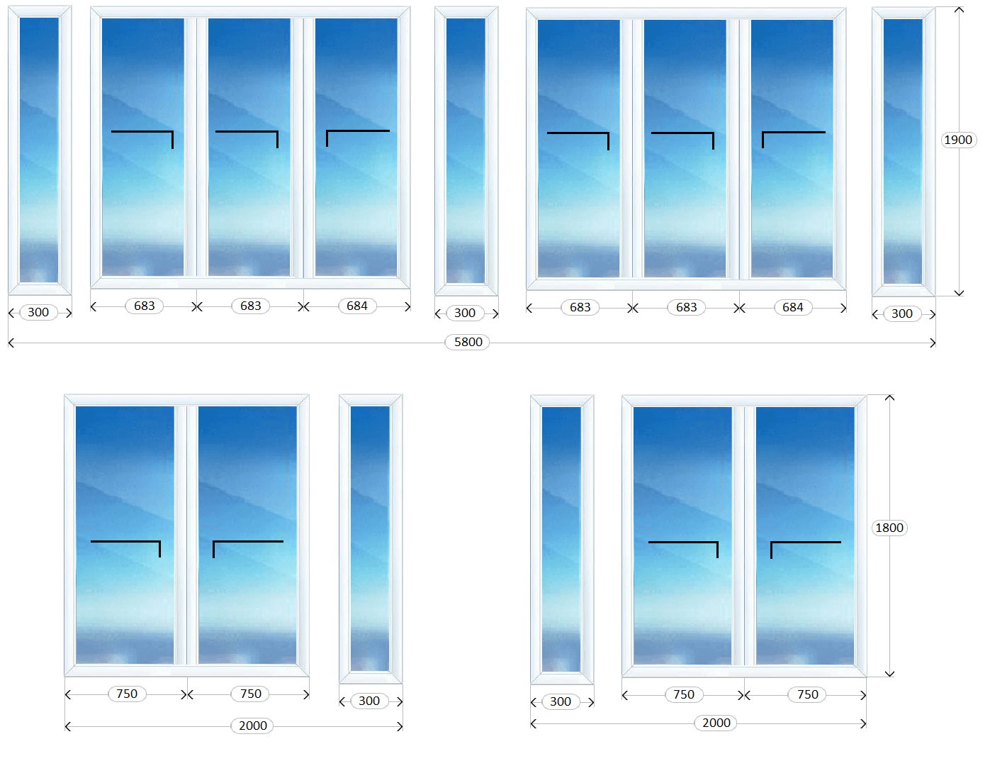 Окна для веранд и террас Окна для веранд и террас