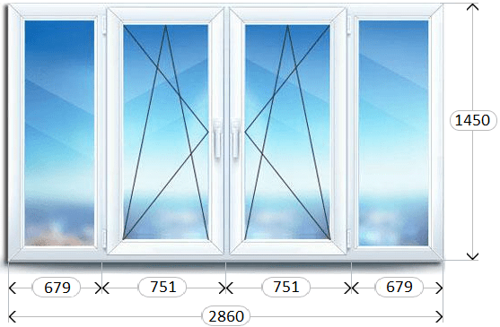 Окно на балкон Окна на балкон