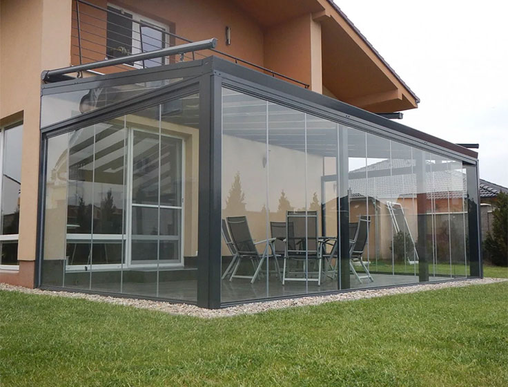 Безрамное остекление